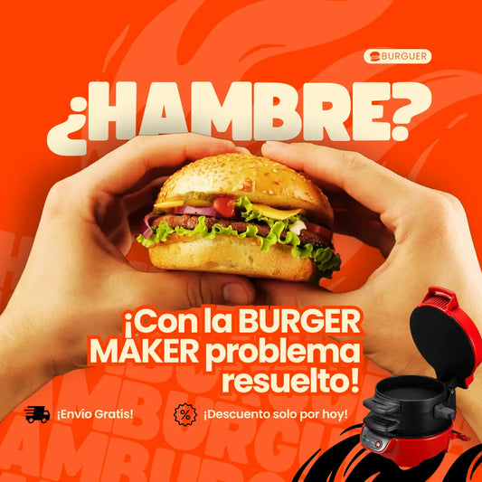 ¡MÁQUINA DE HAMBURGUESAS Y SANDWICHES! -- ¡ENVÍO GRATIS!