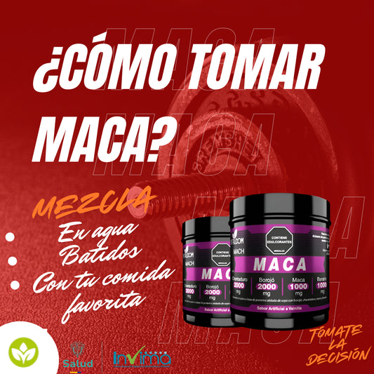 MACA EN POLVO (Sabor a Vainilla) 500g